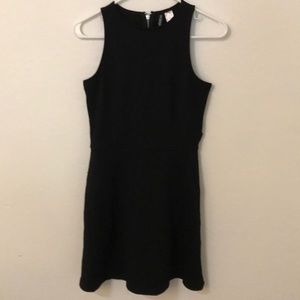 Black skater style dress